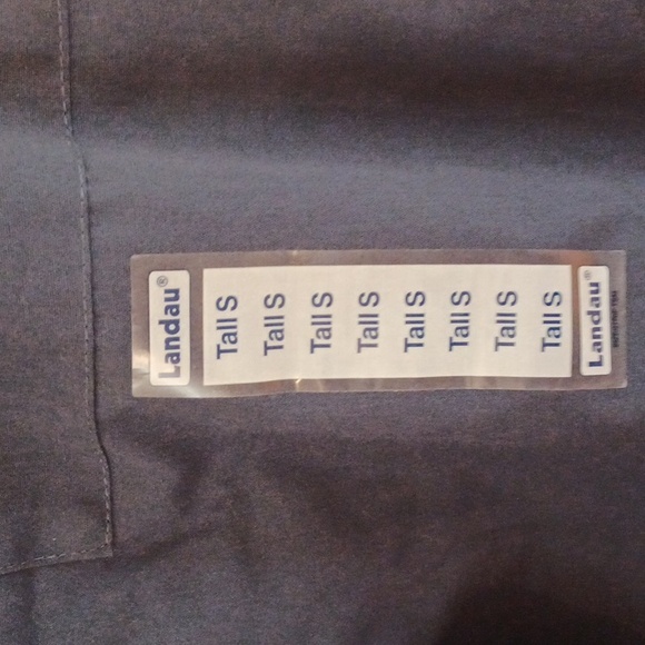 Landau Essentials scrub pants women's size small tall dark blue - Picture 7 of 8